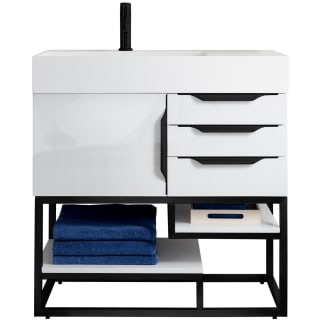 A thumbnail of the James Martin Vanities 388-V36-MB-GW Glossy White