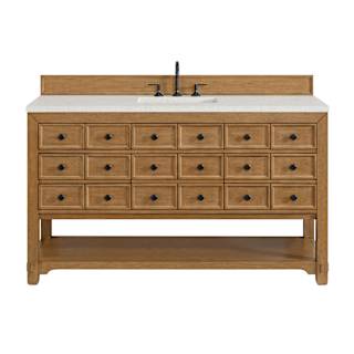A thumbnail of the James Martin Vanities 505-V60S-3LDL Amber Birch