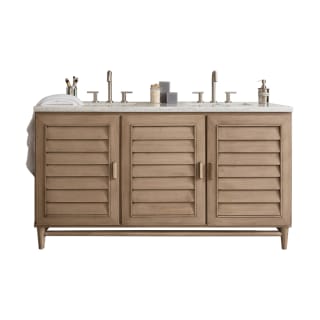 James Martin Vanities 620 V60d Ww 3ejp Whitewashed Walnut Portland