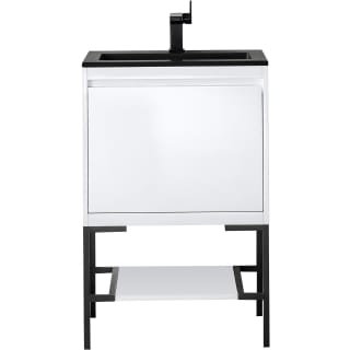 A thumbnail of the James Martin Vanities 805-V23.6-MB-CH Glossy White