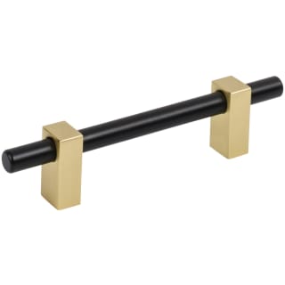 A thumbnail of the Jeffrey Alexander 478-96 Matte Black / Brushed Gold