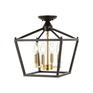 A thumbnail of the JONATHAN Y Lighting JYL7610 Oil Rubbed Bronze / Brass Gold