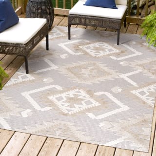 A thumbnail of the JONATHAN Y Lighting SBH107-3 Beige / Gray