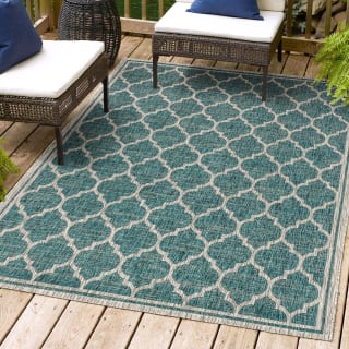 A thumbnail of the JONATHAN Y Lighting SMB109-4 Teal / Gray
