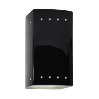 A thumbnail of the Justice Design Group CER-0925W-LED1-1000 Gloss Black / Matte White