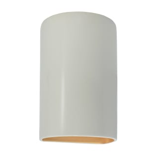 A thumbnail of the Justice Design Group CER-0945W-LED1-1000 Matte White / Champagne Gold
