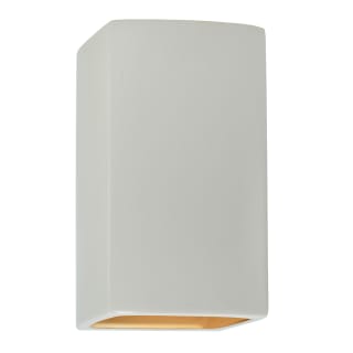 A thumbnail of the Justice Design Group CER-0950W-LED1-1000 Matte White / Champagne Gold