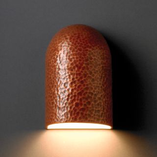 A thumbnail of the Justice Design Group CER-0970-HMCP Hammered Copper