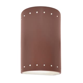 Justice Design CER 5995W PATR Ambiance Collection 1 Light Outdoor Wall Sconce Rust Patina Finish