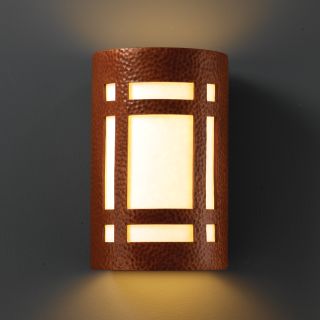 A thumbnail of the Justice Design Group CER-7485-HMCP-LED-1000 Hammered Copper