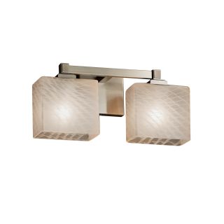 A thumbnail of the Justice Design Group FSN-8432-55-WEVE-LED2-1400 Brushed Nickel