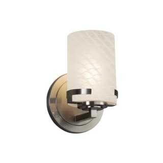 A thumbnail of the Justice Design Group FSN-8451-10-WEVE Brushed Nickel