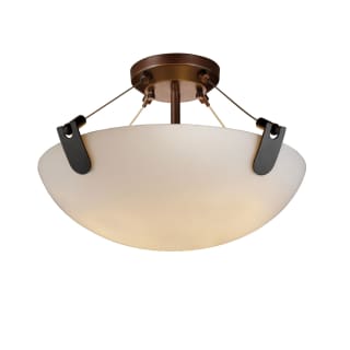 A thumbnail of the Justice Design Group FSN-9611-35-OPAL Dark Bronze