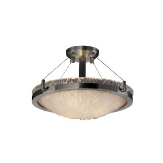 A thumbnail of the Justice Design Group GLA-9681-35-WTFR-LED-3000 Brushed Nickel