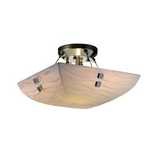 A thumbnail of the Justice Design Group PNA-9650-25-WAVE-F2-LED-2000 Brushed Nickel