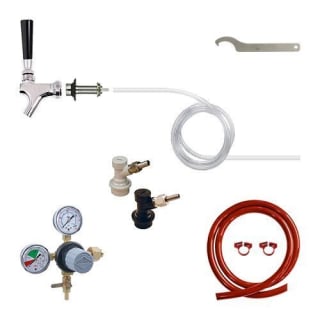 door mount kegerator kit