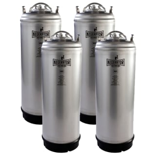 New 5 Gallon Ball Lock Keg NSF Metal Strap 5GSTRKEG 4PK