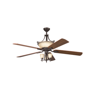 Kichler 300011ap Antique Pewter 60 Indoor Ceiling Fan With Blades
