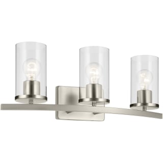 A thumbnail of the Kichler 45497 Brushed Nickel / Clear