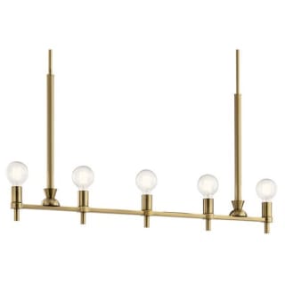 A thumbnail of the Kichler 52425 Brushed Natural Brass