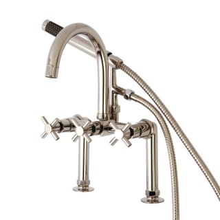 Kingston Brass Ae8106dx Polished Nickel Concord Deck Mounted