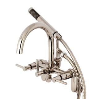 Kingston Brass Ae8156dl Polished Nickel Concord Wall Mounted