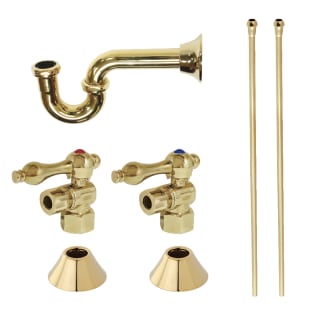 Kingston Brass CC43107LKB30 Brushed Brass Trimscape Sink Accessories and  Parts Traditional Plumbing Sink Trim Kit with P-Trap 