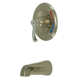 A thumbnail of the Kingston Brass KB863.FLTO Satin Nickel / Polished Chrome