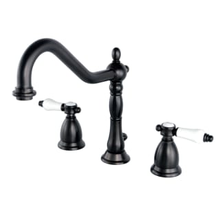 Bel-Air 8 inch Widespread 2-Handle Bathroom Faucet in Polished Brass