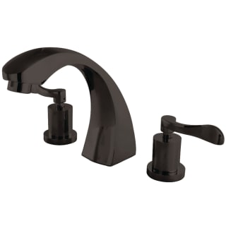Kingston Brass Ks4365dfl Oil Rubbed Bronze Vintage Deck Mounted