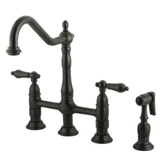 Kingston Brass KS1275ALBS Oil Rubbed Bronze Heritage 1.8 GPM ...