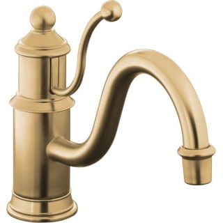 Kohler K-168-BV Brushed Bronze Single Handle Kitchen Faucet ...