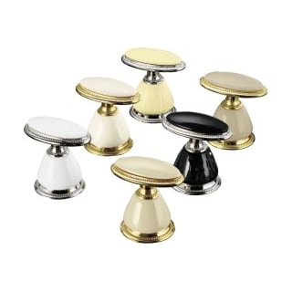 Kohler K 258 7 Black Artist Editions Antique 1 27 32 X 3 1 16 X 2 3 8 Ceramic Handle Insets And Skirts For Bathroom Sink Faucets Faucetdirect Com