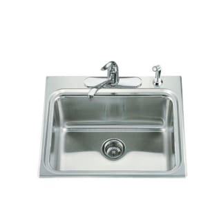 Kohler K-3208-4-NA Stainless Steel Ballad Drop-In Utility ...