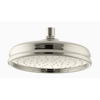 Kohler K 13692 G Sn Vibrant Polished Nickel Traditional 1 75 Gpm Rain Shower Head With Masterclean Sprayface And Katalyst Air Induction Technology Faucet Com