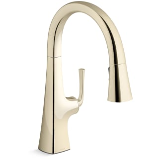 Kohler K-22063-AF Vibrant French Gold Graze 1.5 GPM Single Hole Pull ...