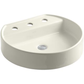 Kohler K-2331-8-96 Biscuit Chord 17-1/2" Vessel Bathroom ...
