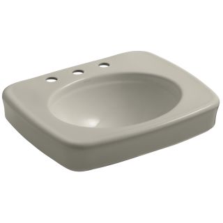 Kohler K 2340 8 G9 Sandbar Bancroft 24 Pedestal Bathroom Sink