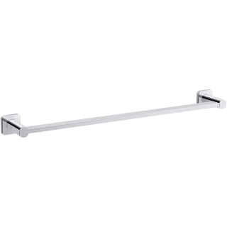 Kohler K-23525-CP Polished Chrome Parallel 24" Towel Bar - FaucetDirect.com