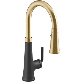 Kohler K Bl Matte Black Tone 1 5 Gpm Single Hole Kitchen Faucet Faucetdirect Com