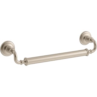 KOHLER Artifacts 18 in. Grab Bar in Vibrant Brushed Moderne Brass