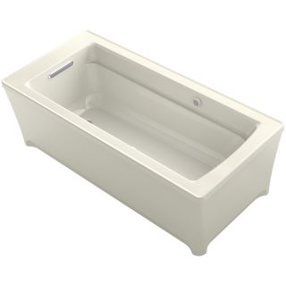 Kohler K 2595 Gw 96 Biscuit Archer 67 3 4 Free Standing Air Tub
