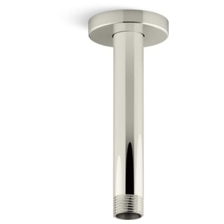 KOHLER Statement 6 in. Ceiling-Mount Rain Head Shower Arm and Flange in Polished Chrome