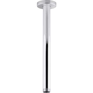 KOHLER Statement 12 in. Ceiling-Mount Single-Function Rain Head Shower Arm and Flange, Polished Chrome