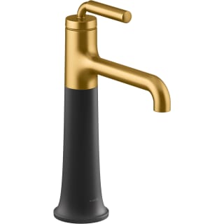 A thumbnail of the Kohler K-26437-4N Matte Black with Moderne Brass