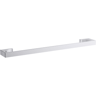 KOHLER Minimal 24 in. Wall Mounted Towel Bar in Polished Chrome