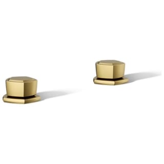 KOHLER Occasion Knob Bathroom Sink Faucet Handles in Vibrant Titanium