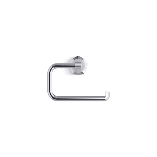 KOHLER Occasion Wall Mounted Towel Ring in Matte Black