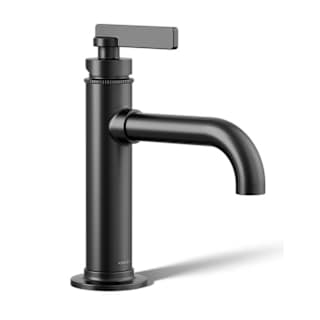 KOHLER Castia By Studio McGee Single-Handle Single-Hole Bathroom Faucet 1.2 GPM in Matte Black