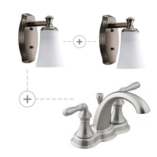 Kohler K 393 N4 Bn P2970 09 Brushed Nickel Devonshire Centerset